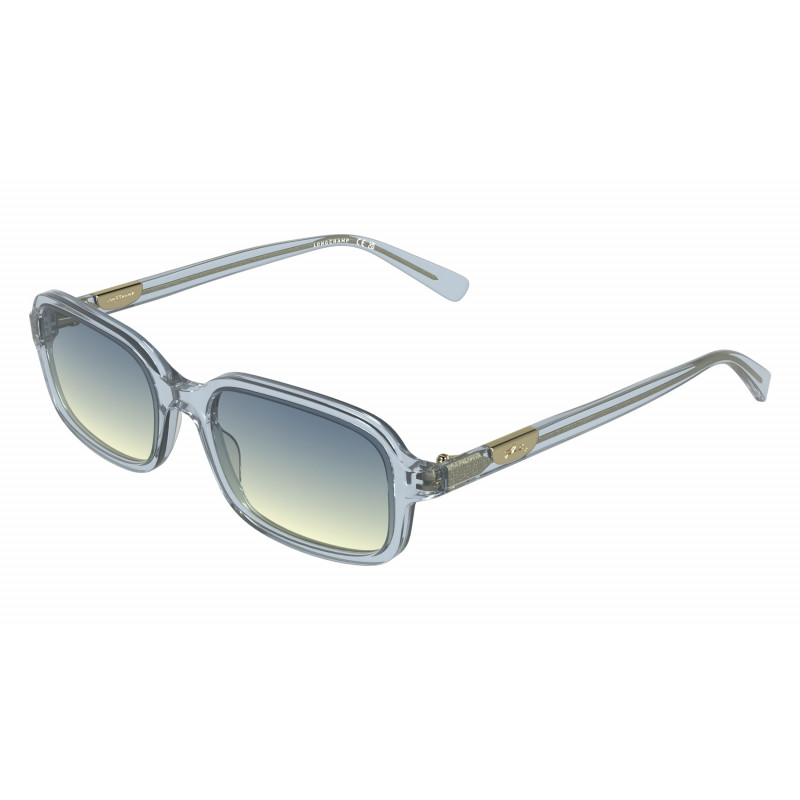 Sunglasses LONGCHAMP LO 818 S 405 Transparent Avio 53mm
