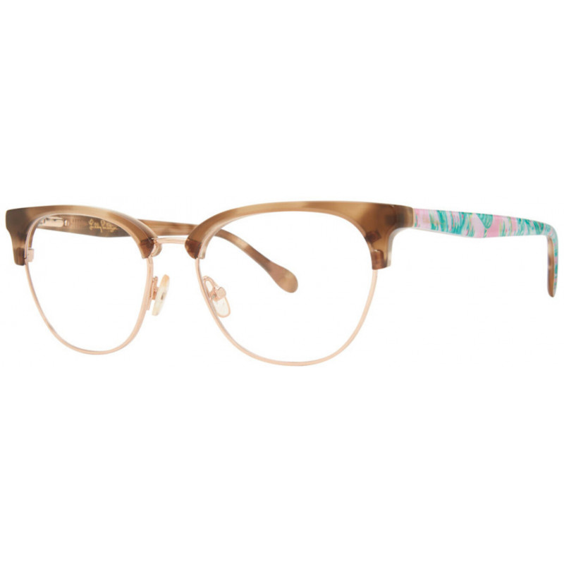 Eyeglasses Lilly Pulitzer Ethington Blonde Tortoise 51mm