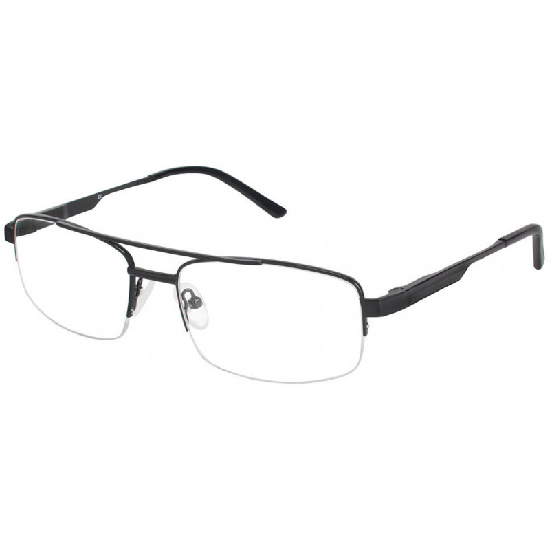 Eyeglasses C BY L'AMY 618 C01 Black 55mm