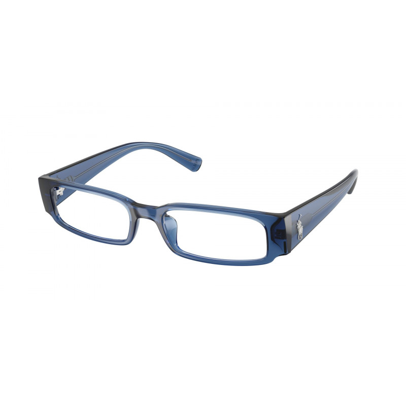Eyeglasses Polo PH 2312 U 5717 Shiny Transparent Blue / Demo Lens 54mm