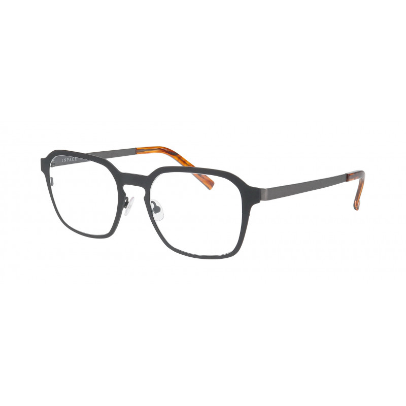 Eyeglasses Inface CRACKER 6031 Black Dark Matt / Nosepad 53mm