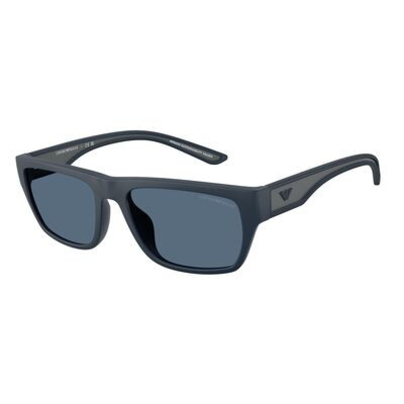 Sunglasses Emporio Armani EA 4267 U 618580 Rubberized Matte Blue / Dark Polyamide Standard 57mm