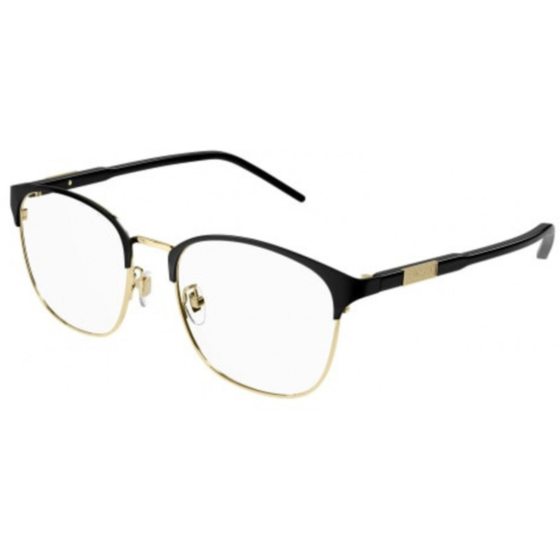 Eyeglasses Gucci GG 1231 OA- 001 Gold / Transparent Black 55mm