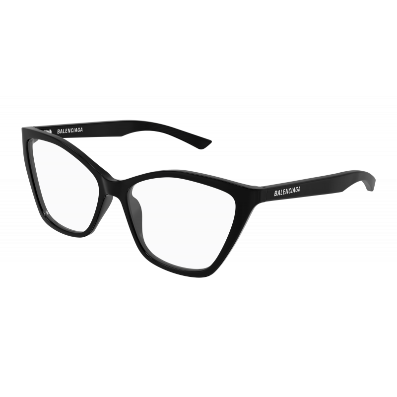 Eyeglasses Balenciaga BB 0405 O- 001 Black / Transparent 57mm
