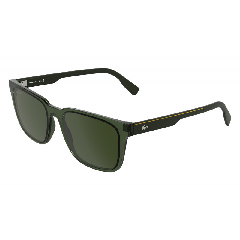 Sunglasses LACOSTE L 6077 S 301 Transparent Green 55mm