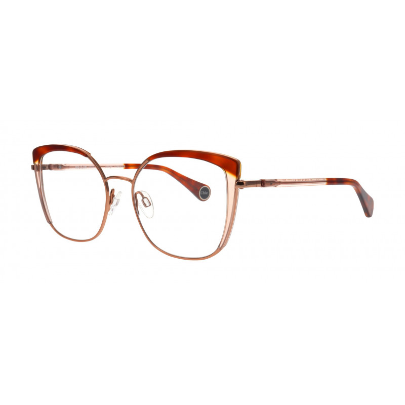 Eyeglasses WOOW TRES CHIC 2 053 Brown / Nosepads 52mm