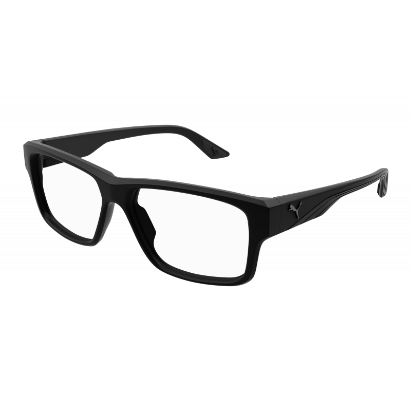 Eyeglasses Puma PU 0446 O- 002 Black / Transparent 57mm
