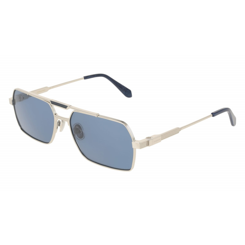 Sunglasses FERRAGAMO SF 332 S 042 Silver/Blue 61mm