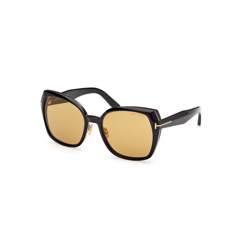 Sunglasses Tom Ford FT 1223 01E Shiny Black / 58mm