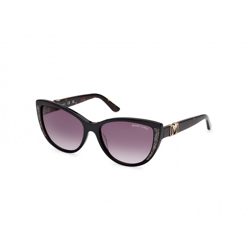 Sunglasses Guess By Marciano GM 00011 05B Shiny Black / Dark Havana