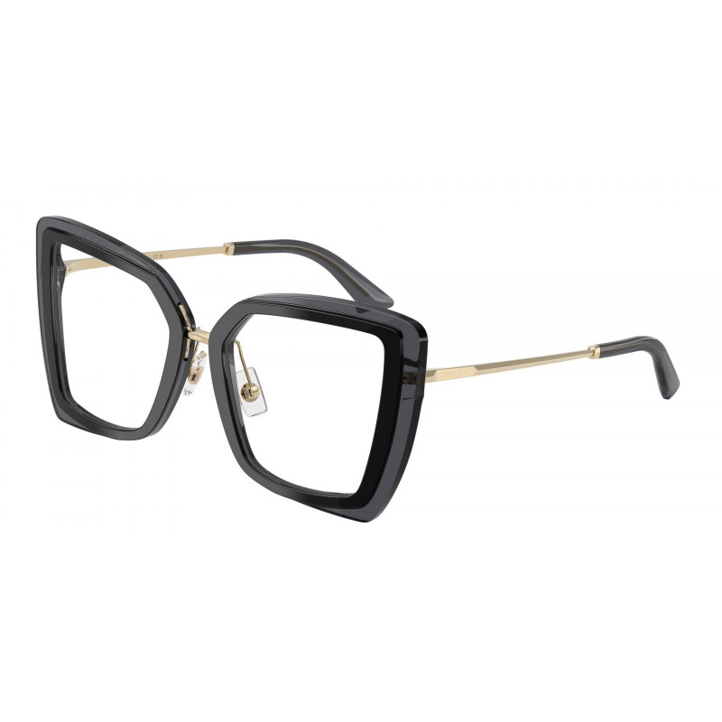 Eyeglasses Jimmy Choo JC 3059 5103 Black/Transparent Grey / Demo Lens 50mm