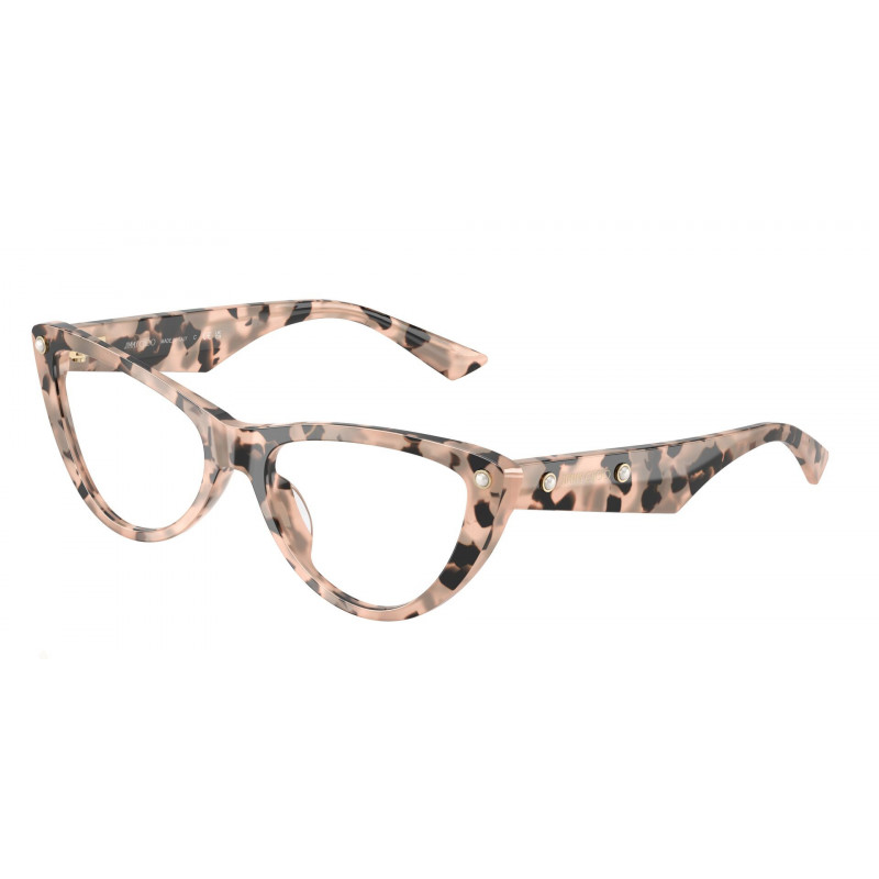 Eyeglasses Jimmy Choo JC 3044 HU 5080 Pink Havana Demo Lens 52mm