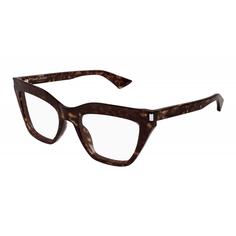 Eyeglasses Saint Laurent SL 760 - 002 Havana / Transparent 54mm