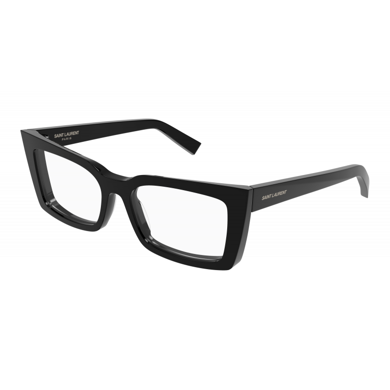 Eyeglasses Saint Laurent SL 554 - 001 Black / Transparent 54mm