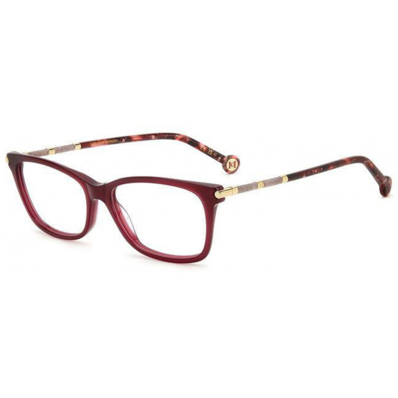 Eyeglasses Carolina Herrera HER 0198 6K3 Burgundy Gold 53mm