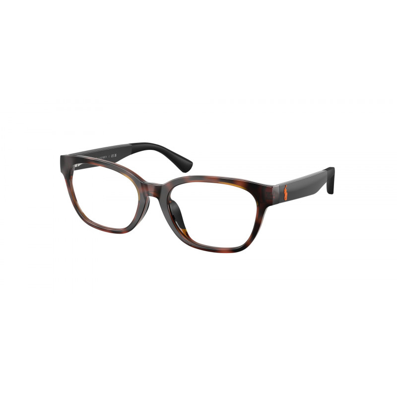 Eyeglasses Polo Prep PP 8553 U 5974 Shiny Havana/Demo Lens 47mm
