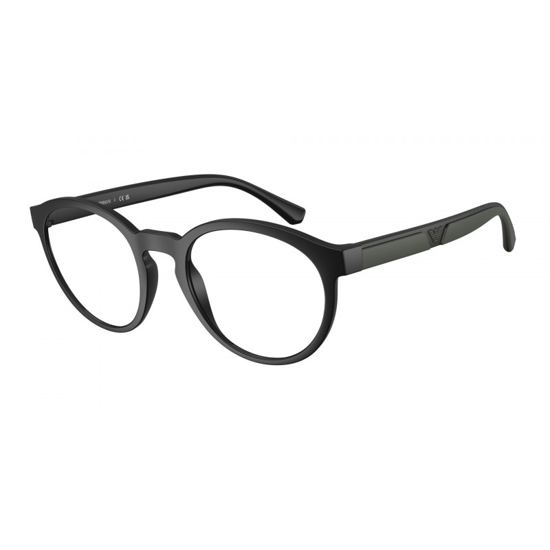 Eyeglasses Emporio Armani EA 4152 V 5042 Matte Black Demo Lens 52mm