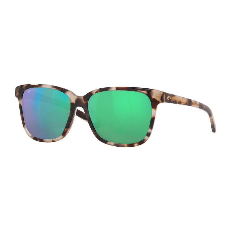 Sunglasses Costa Del Mar 06 S 2009 200910 May Shiny Tiger Cowrie Green M