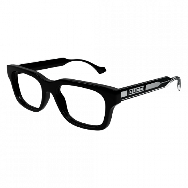 Eyeglasses Gucci GG 1731 O- 001 Black / Transparent Crystal 54mm
