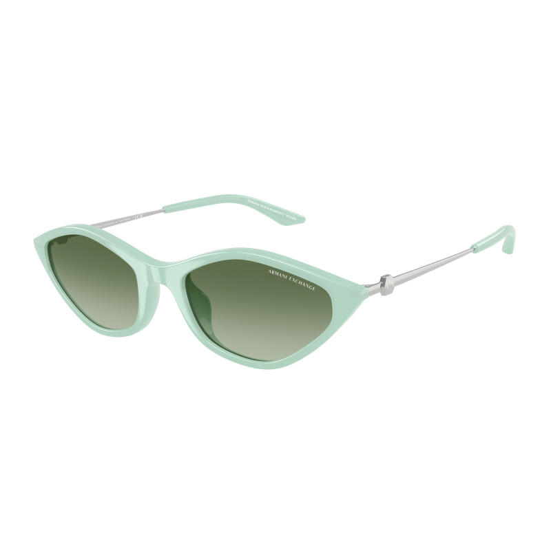 Sunglasses Armani Exchange AX 4152 SU 83688E Opal Green / Gradient Polyamide Standard