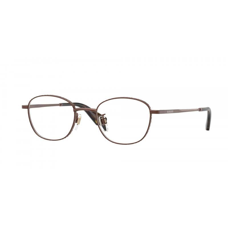 Eyeglasses Burberry BE 1403 D 1360 Matte Brown Demo Lens 48mm