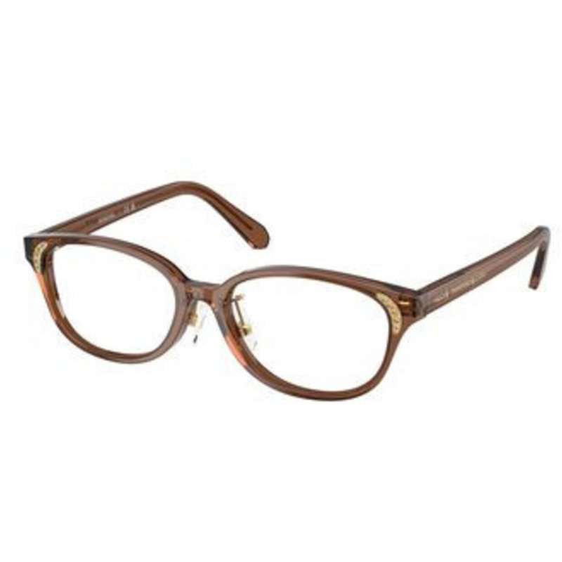 Eyeglasses Swarovski SK 2040 D 1067 Transparent Brown Demo Lens 52mm