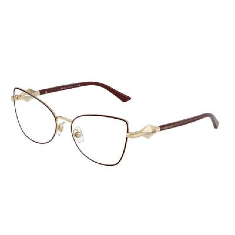 Eyeglasses Jimmy Choo JC 2012 3025 Pale Gold/Red / Demo Lens 53mm