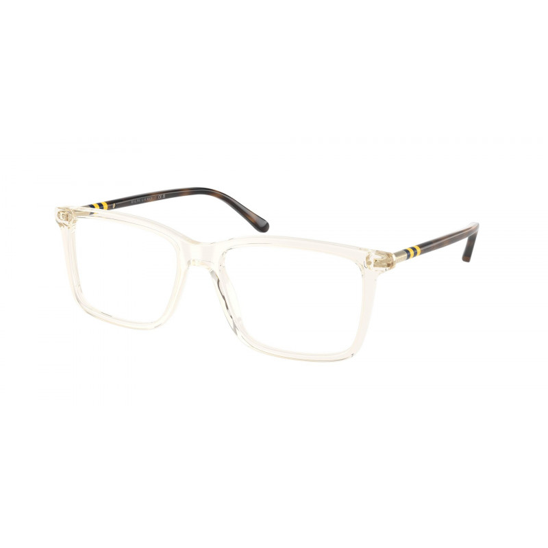 Eyeglasses Polo PH 2287 6357 Shiny Transparent Light Yellow / Demo Lens 53mm
