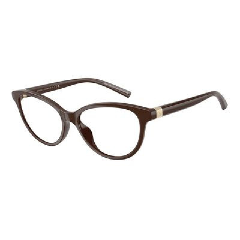 Eyeglasses Armani Exchange AX 3138 U 8402 Shiny Dark Brown Demo Lens 54mm