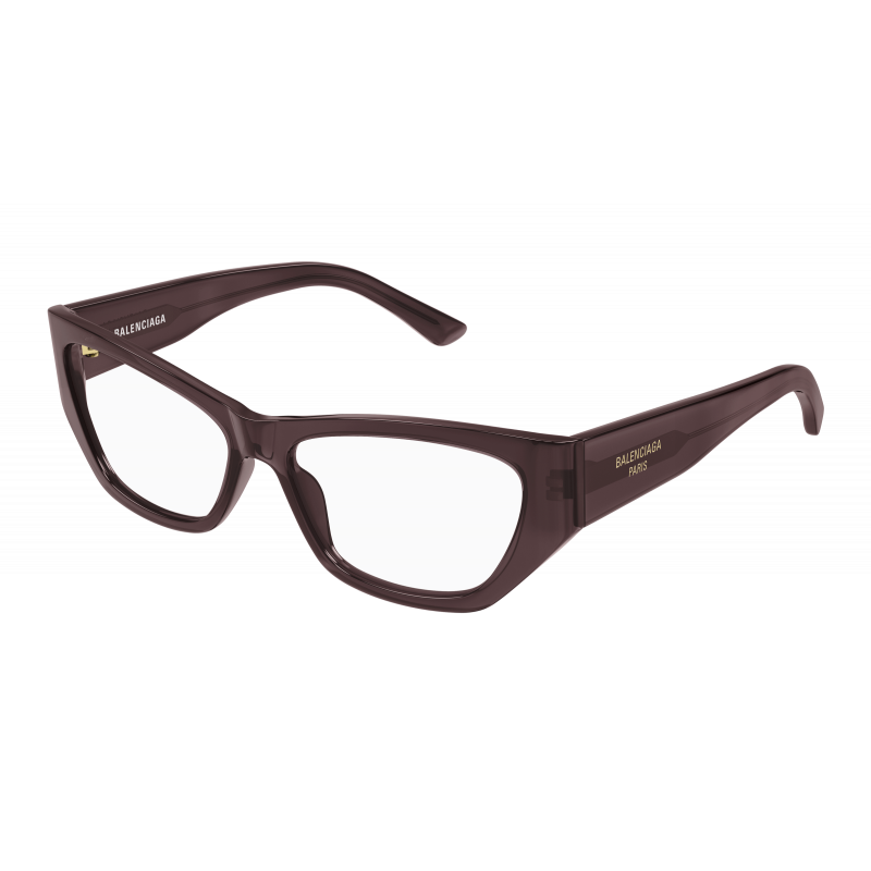 Eyeglasses Balenciaga BB 0372 O- 004 Violet / Transparent 55mm