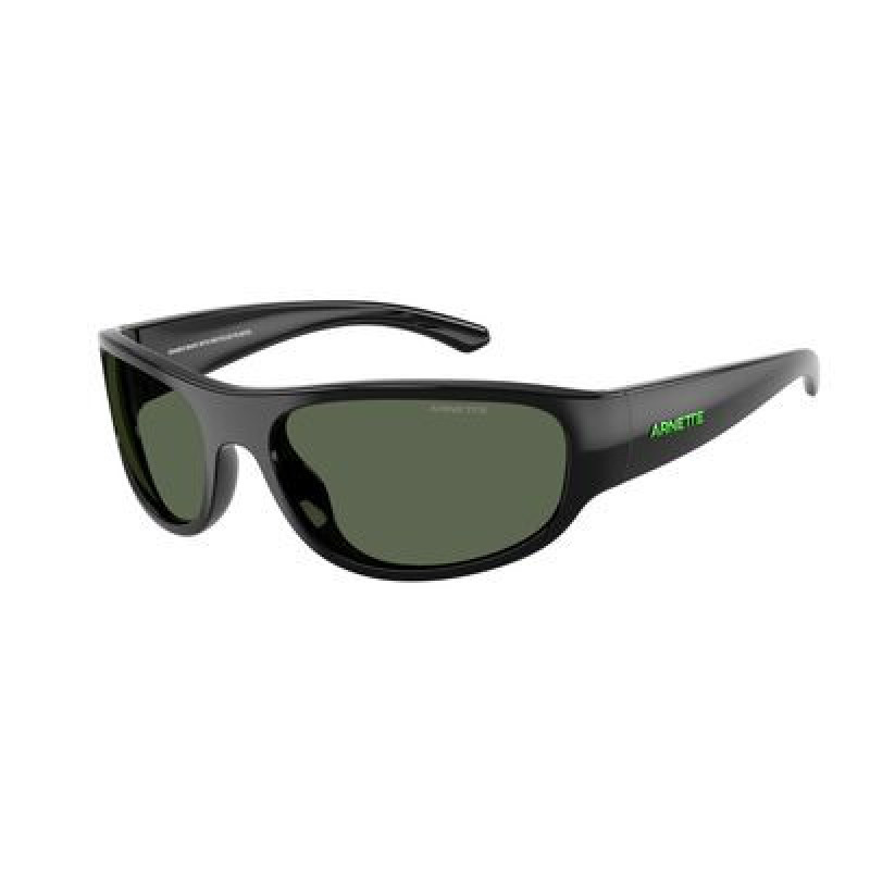 Sunglasses Arnette AN 4361 290071 Recycled Black / Dark Green Policarbonate Standard 61mm