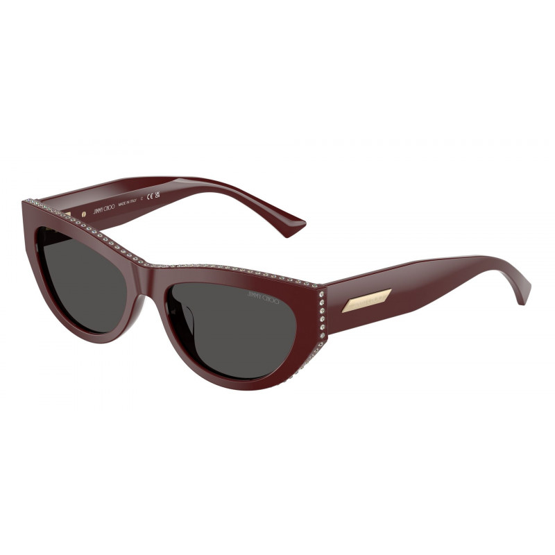 Sunglasses Jimmy Choo JC 5034 BU 505787 Cranberry / Dark Grey Polyamide Standard