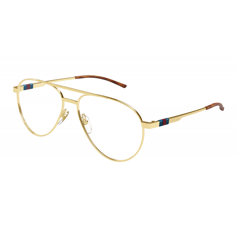 Eyeglasses Gucci GG 1679 O- 002 Gold / Transparent 56mm