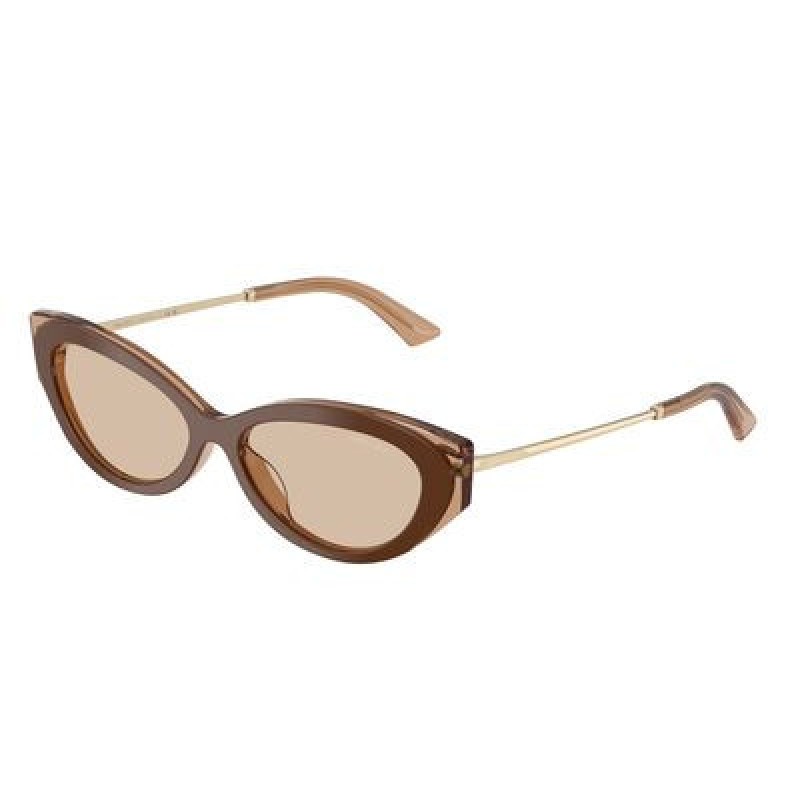 Sunglasses Jimmy Choo JC 5065 U 510593 Brown/Transparent Tan / Light Brown Polyamide Standard 54mm