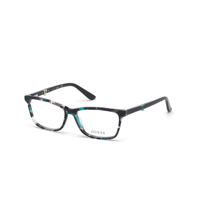 Eyeglasses Guess GU 2731 089 Turquoise/Havana / Shiny Black 53mm