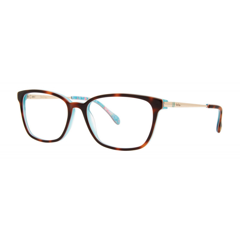 Eyeglasses Lilly Pulitzer Rossi Teal Tortoise 53mm