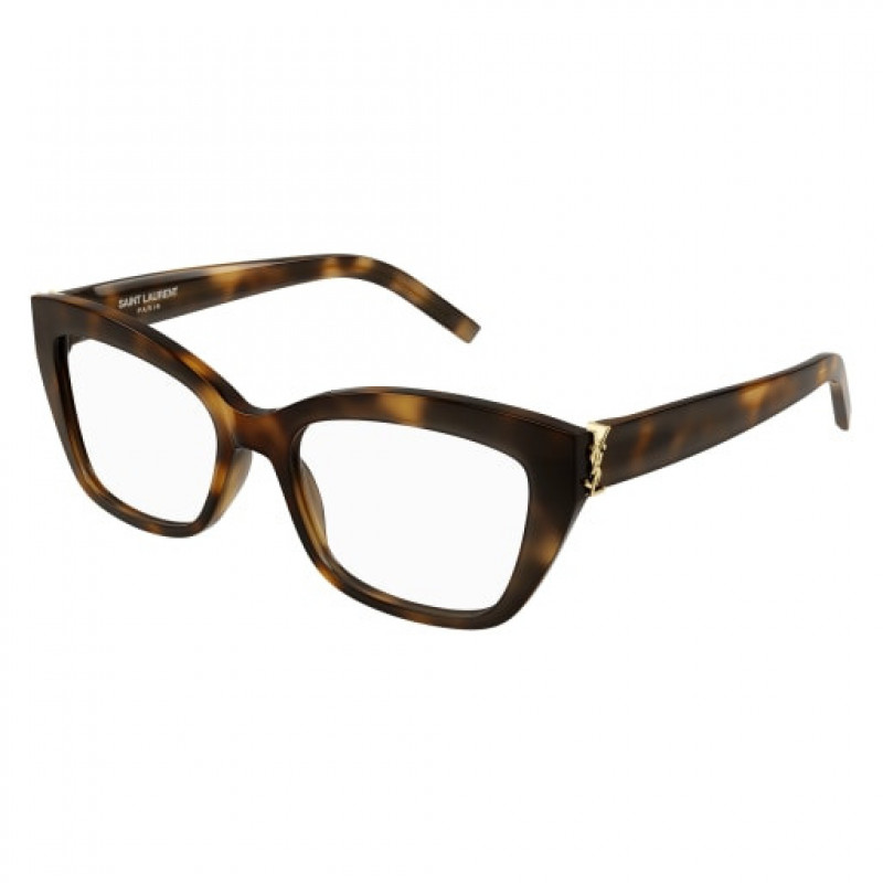 Eyeglasses Saint Laurent SL M 117 - 002 Havana / Transparent 53mm