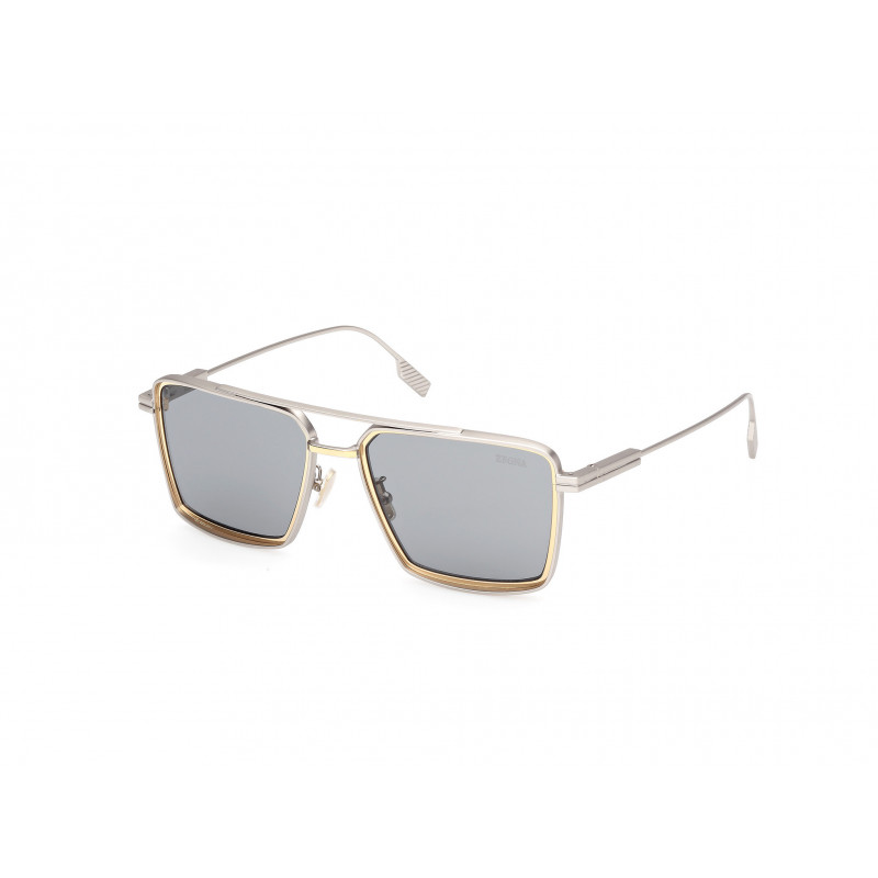 Sunglasses Zegna EZ 0257 17A Matte Palladium / 56mm