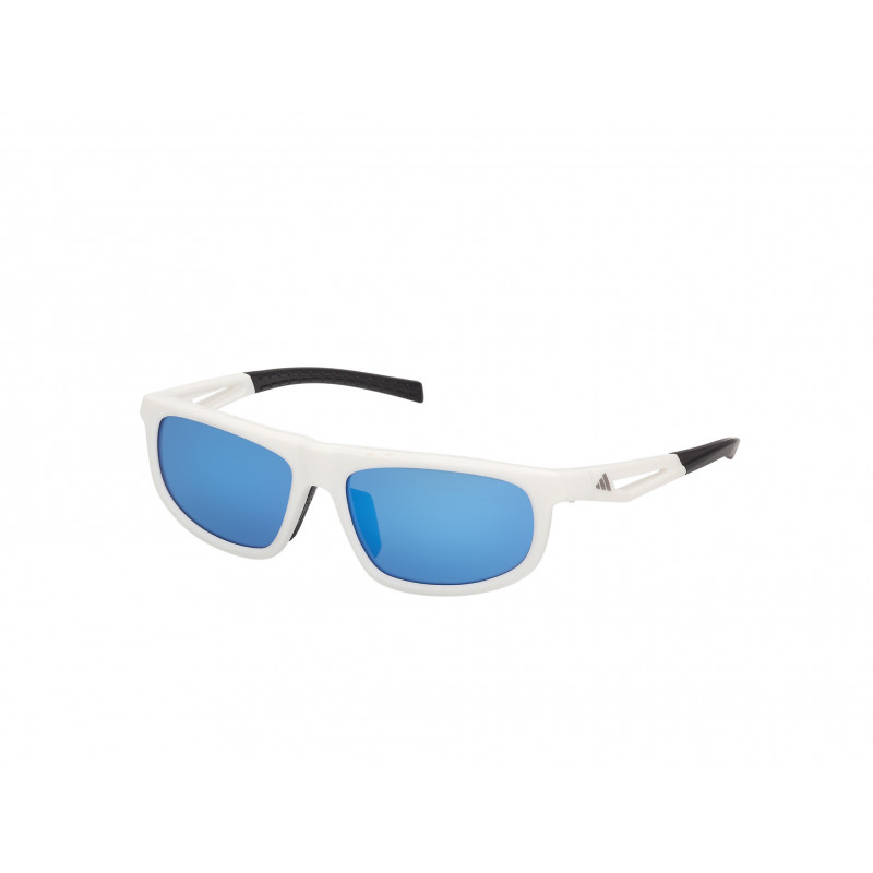 Sunglasses Adidas Sport SP 0126 21X Matte White / White/Monocolor 56mm