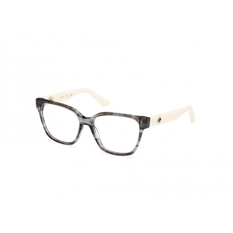 Eyeglasses Guess GU 50381 020 Grey/Horn / Shiny Ivory 54mm