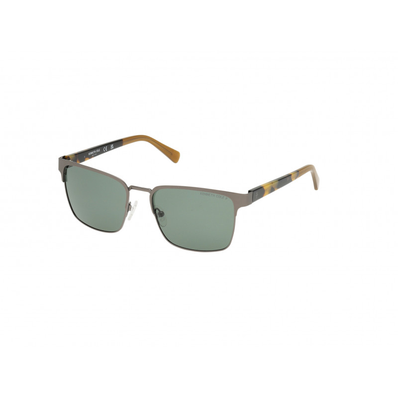 Sunglasses Kenneth Cole New York KC 00055 09R Matte Dark Ruthenium / Blonde Havana 55mm