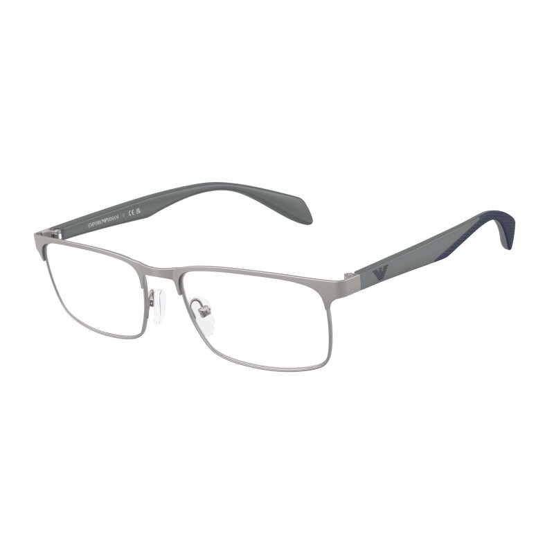 Eyeglasses Emporio Armani EA 1149 3003 Matte Gunmetal Demo Lens 56mm