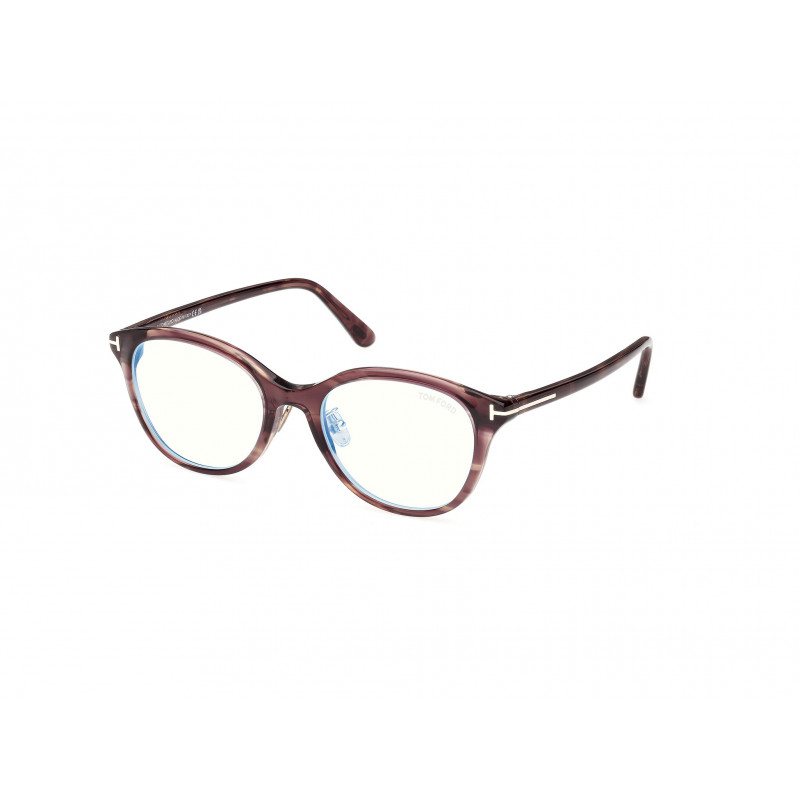 Eyeglasses Tom Ford FT 6102 -D-B Asian fit 055 Coloured Havana / 52mm