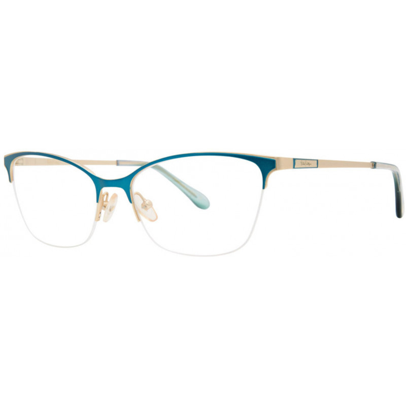 Eyeglasses Lilly Pulitzer Garcelle Teal 52mm