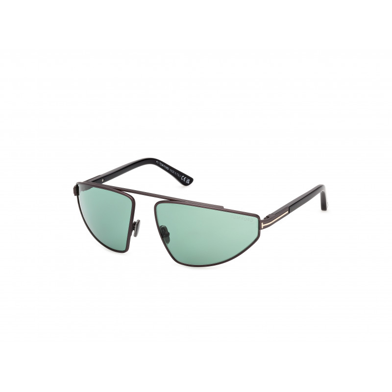 Sunglasses Tom Ford FT 1399 13N Matte Dark Ruthenium / 64mm