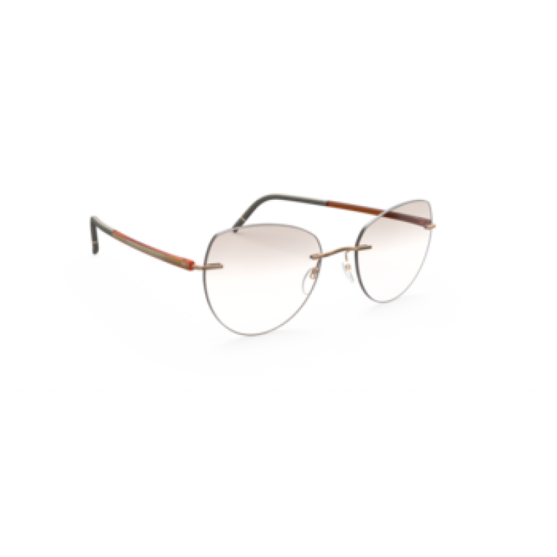 Eyeglasses Silhouette The Wave ( 5567 ) 7535 Mango Spoom - Special Glazing 53mm