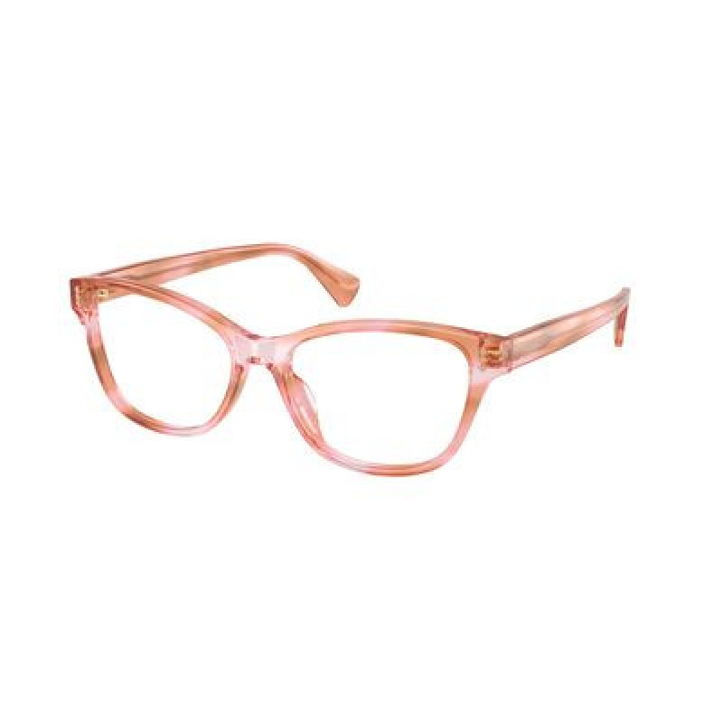 Eyeglasses Ralph RA 7195 U 6341 Pink Havana Brown / Demo 54mm