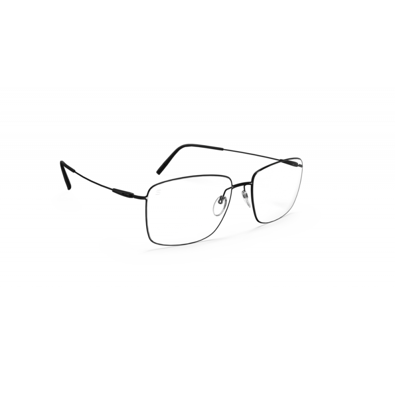 Eyeglasses Silhouette Dynamics Colorwave 5576 9240 Black Matte 53mm