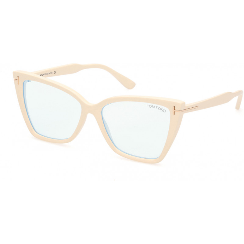 Eyeglasses Tom Ford FT 5844 -B 025 Shiny Ivory / 55mm
