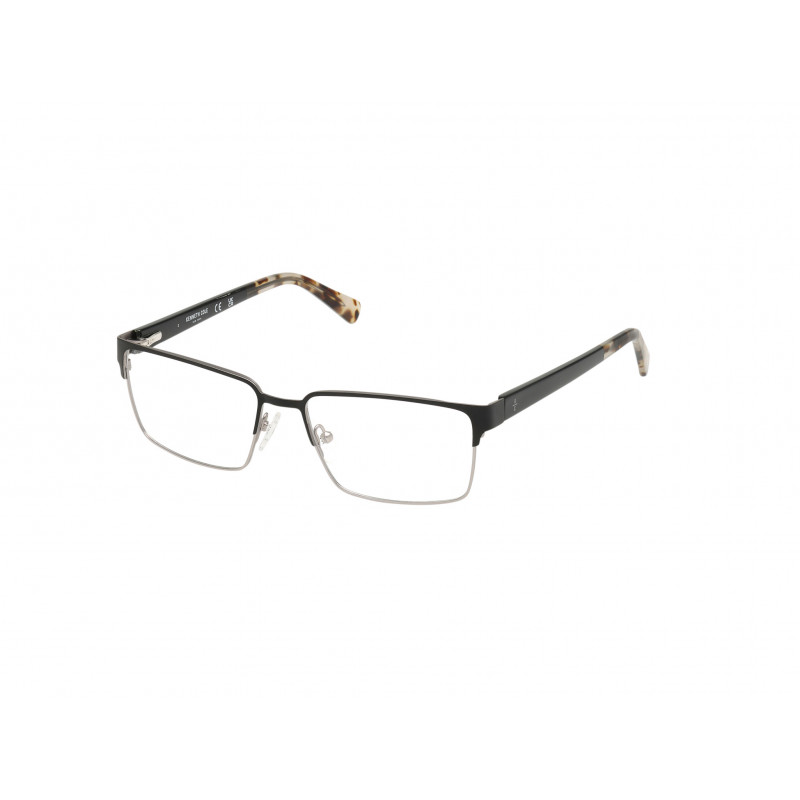 Eyeglasses Kenneth Cole New York KC 50008 002 Matte Black / Havana/Havana
